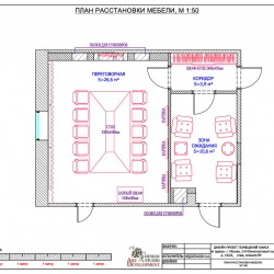 План расстановки мебели
